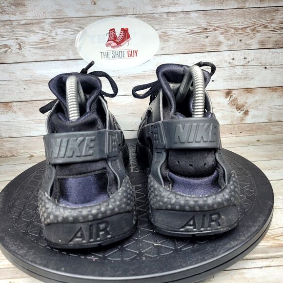 Nike Air Huarache Women's Size 9 Triple Black Athletic Shoes - Picture 5 of 12